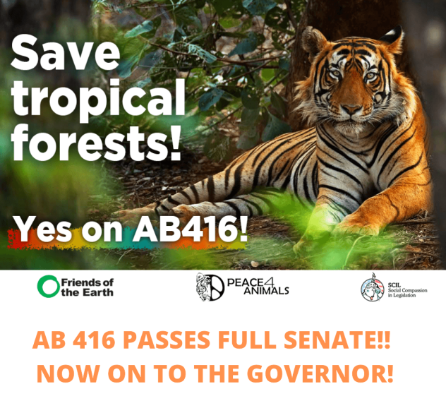 AB 416 - Save Tropical Forests