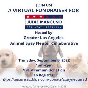 judie fundraiser september 8