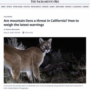 <a href="https://myemail.constantcontact.com/Mountain-Lion-LTE-Published--AB-1382-Video--and-Emotional-Support-Dogs-Lose-Protection--.html?soid=1101925750350&aid=-IZ5Pmlts4E">Mountain Lion LTE Published, AB 1382 Video, and Emotional Support Dogs Lose Protection!</A>
